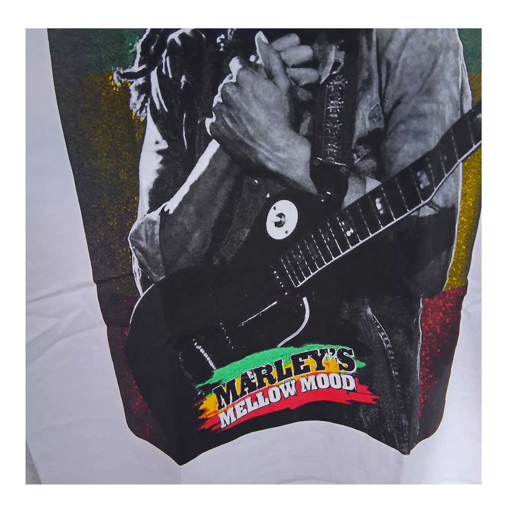 Shaka Wear Bob Marley Graphic Tee - White- Size Medium - Picture 3 of 7